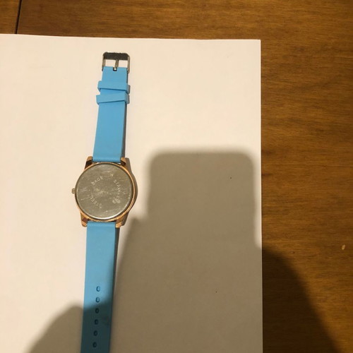 SK women's wristwatch new with silicone strap