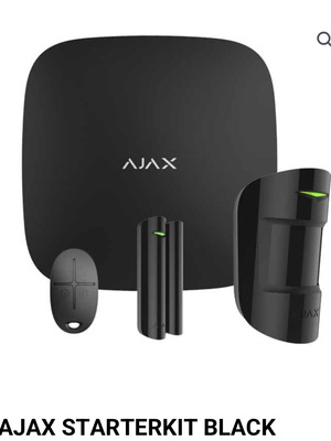 Ajax StarterKit Black new wireless alarm kit