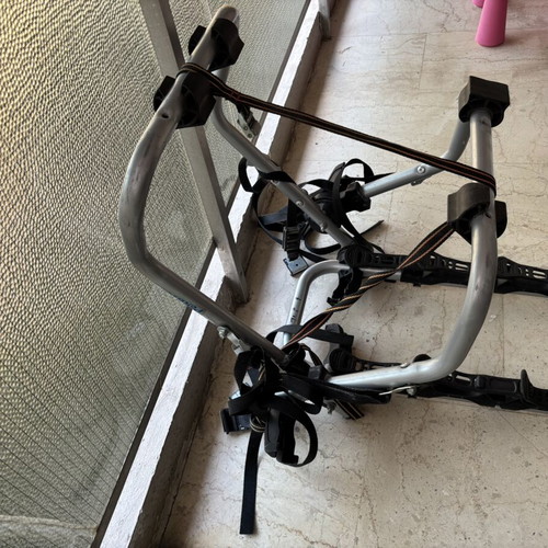 Car bike rack for 2 bikes, aluminum frame