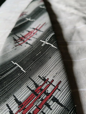 Men's vintage Trevira tie