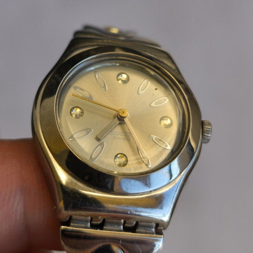 Swatch Irony women's watch like new, stainless steel