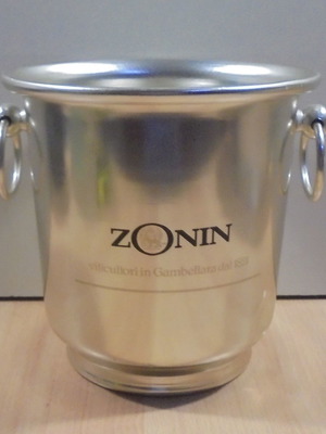 Zonin κρασιά διαφημιστική μεταλλική παγοθήκη μεταχειρισμένη