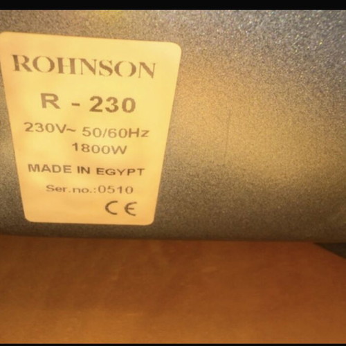 Rohnson R-230 Electric Grill Sandwich Maker 1800W