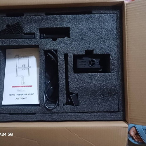 Creality Ender 3V3 KE 3D printer like new with Bambu ABS filament