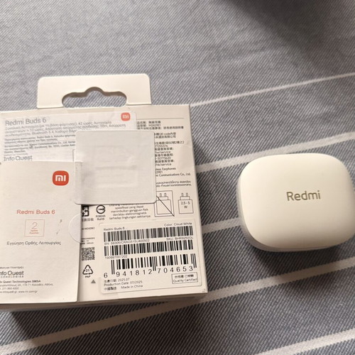 Xiaomi Redmi Buds 6 Cloud White like new