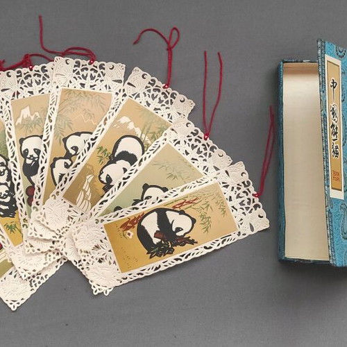 Old bookmarks like new, set of 7 with gift box