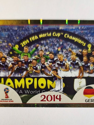 Panini FIFA World Cup Russia 2018 N. 673 Germany Legends sticker like new