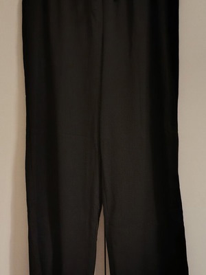 H&M Women's Black Wide-Leg Pants New with Tags, Elastic Waist