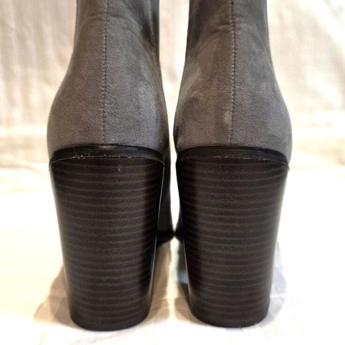 Reserved Grey Chelsea Ankle Boots Size 40 New