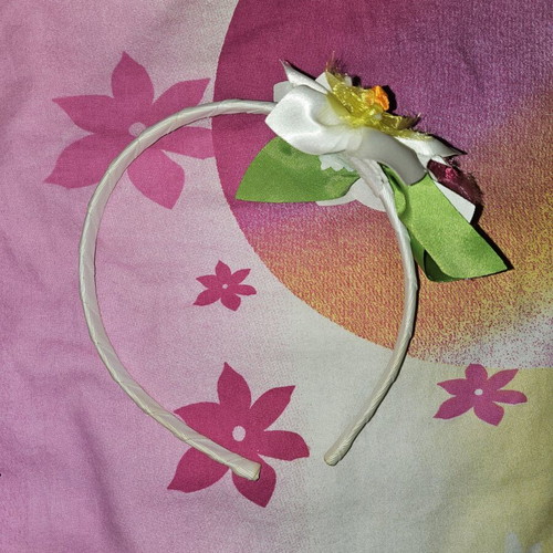 Mayoral hairband like new, white multicolor