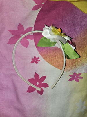 Mayoral hairband like new, white multicolor