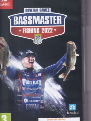 Bassmaster Fishing Deluxe 2022 Nintendo Switch like new