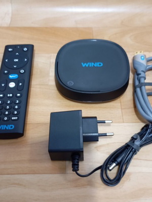 Wind Android TV Box used, good working condition