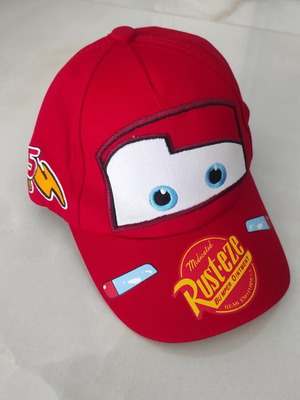 Παιδικό κόκκινο καπέλο Lightning McQueen καινούργιο από Cars