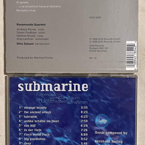 Pack of 5 ambient, jazz, soundtrack CDs like new