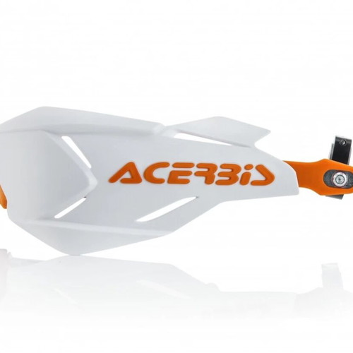 Acerbis X-Factory universal handguards new, white/orange