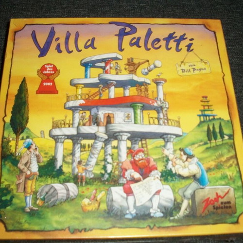 Villa Paletti Kaissa board game new, sealed