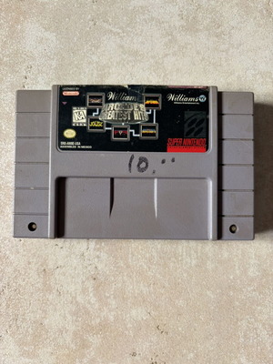 Arcade’s Greatest Hits Super Nintendo SNES game, American