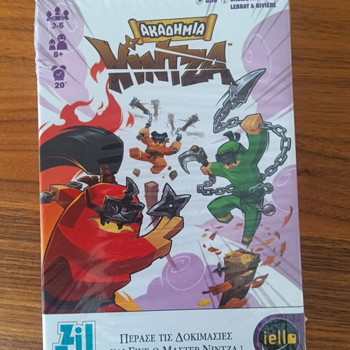 Ninja Academy Board Game new, Zito! and Iello