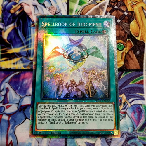 Spellbook of Judgment RA01 Collector's Rare Yu-Gi-Oh! card