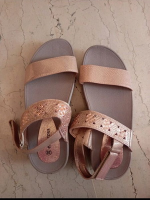 Platform sandals size 37 new, pink