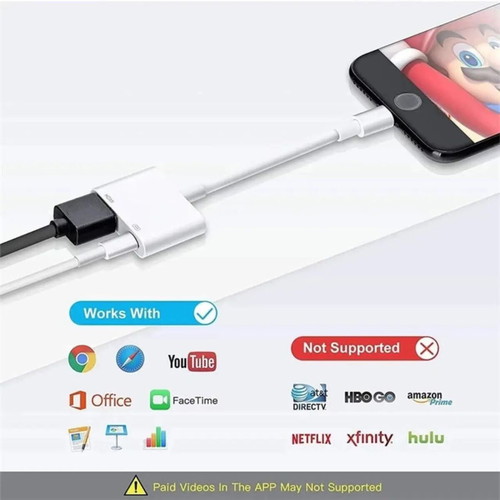 Lightning to HDMI Adapter 1080P με θύρα φόρτισης Lightning καινούργιο
