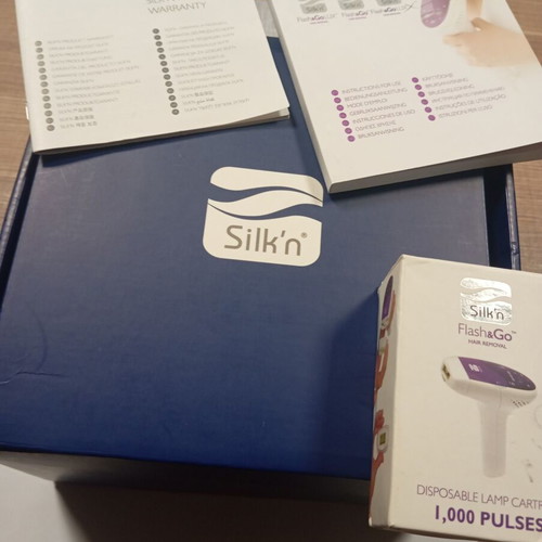 Silk'n AS100275A IPL hair removal device like new for home use