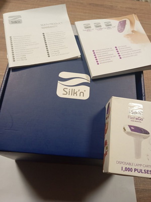 Silk'n AS100275A IPL hair removal device like new for home use