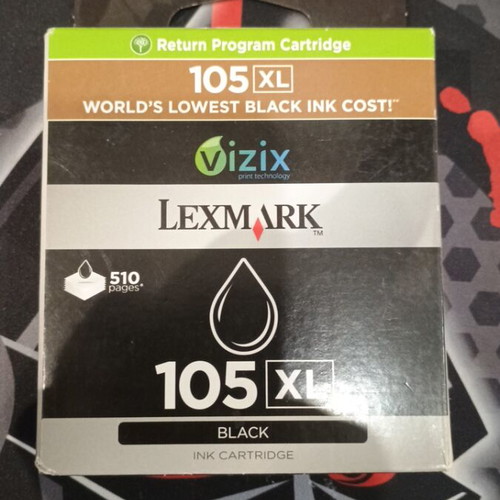 Lexmark 105xl ink cartridges genuine new