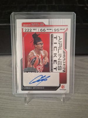 Contenders Euroleague 2025-26 Chima Moneke autograph card