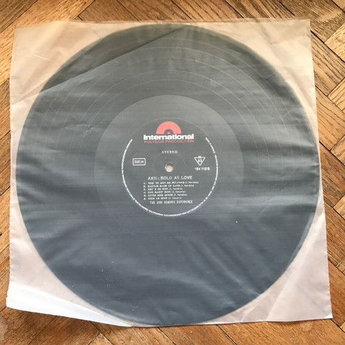 Jimi Hendrix Axis: Bold as Love vinyl used, first Greek press, rare