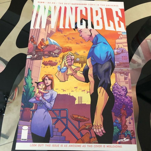 Invincible 123 new comic Image Comics, rare, Amazon Prime TV series