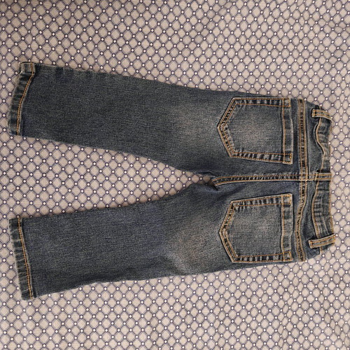 Jeans for 2-year-old children like new, 47cm length, 50cm waist