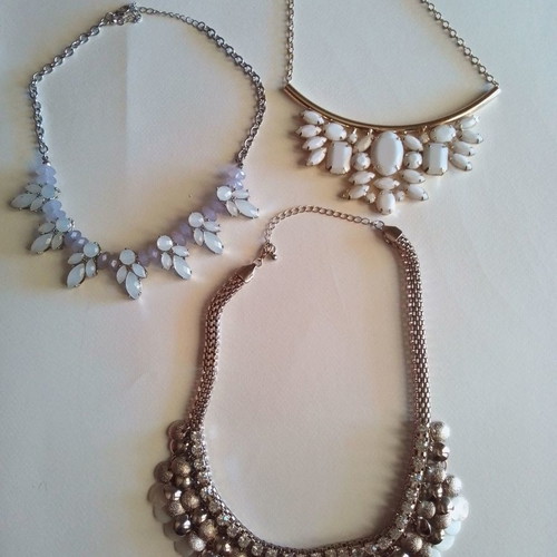 Set of 3 necklaces used