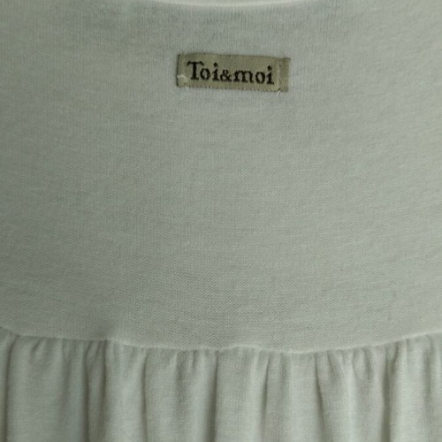 Toi&Moi summer dress size S like new, white