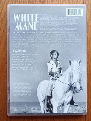 White Mane DVD μεταχειρισμένο χωρίς ελληνικούς υπότιτλους