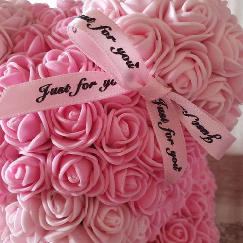 Rose bear made of artificial roses new