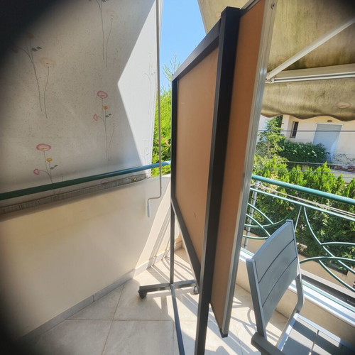 Marker board rotating with aluminum frame and wheels, like new