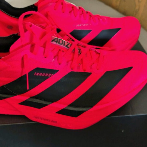 Adidas adizero pro 4 new red athletic shoes size 43.5