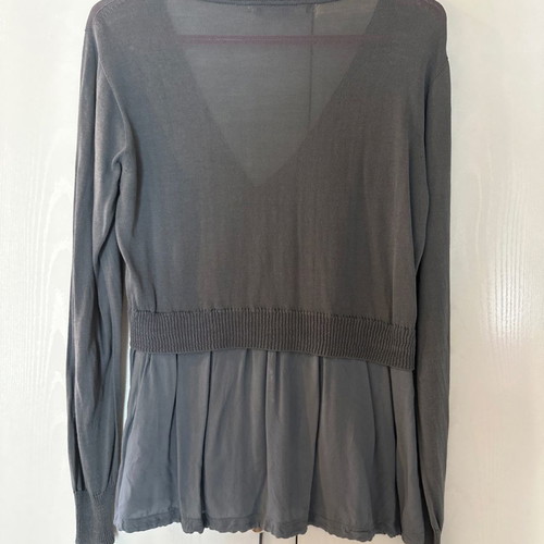Women's gray blouse size M-L very good quality