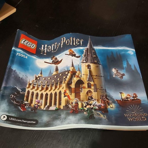 Lego Harry Potter Hogwarts Great Hall like new