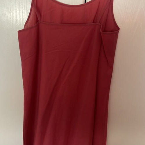 Massimo Dutti mini lace knit dress coral color like new