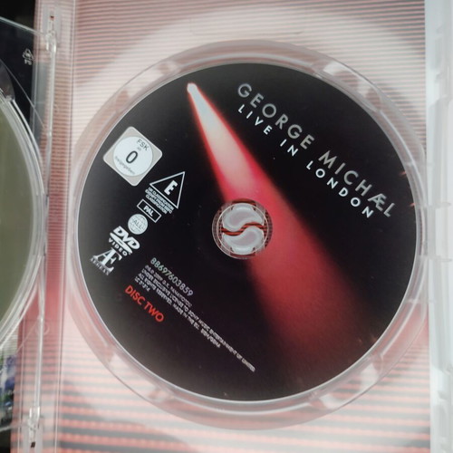 George Michael Live In London 2xDisc DVD, 2009, pop