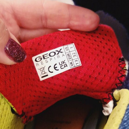 Geox boots with lights like new, size 32