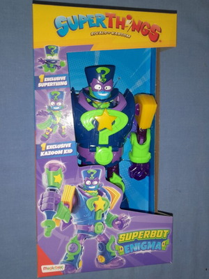 Superthings Superbot Enigma new robot toy with movable parts