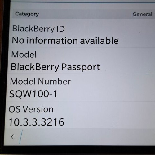 Blackberry Passport Black 32GB used, QWERTY keyboard