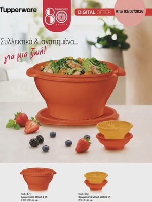 Tupperware colorful bowls collectible series, new
