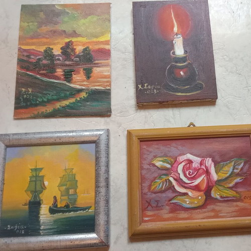 Frames used, pack of 4 pieces