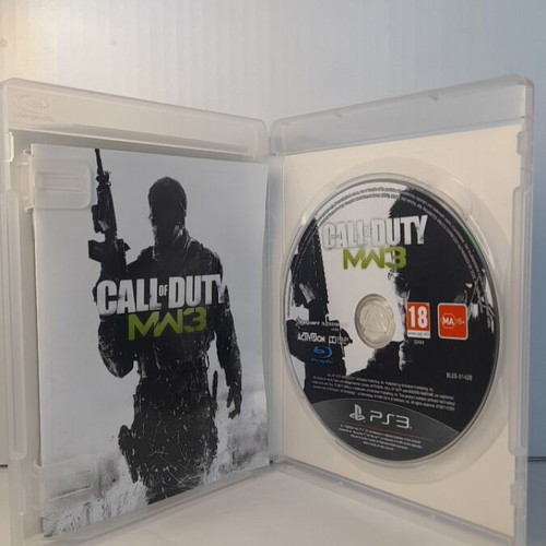 Call of Duty MW3 PS3 game, English edition, complete with manual