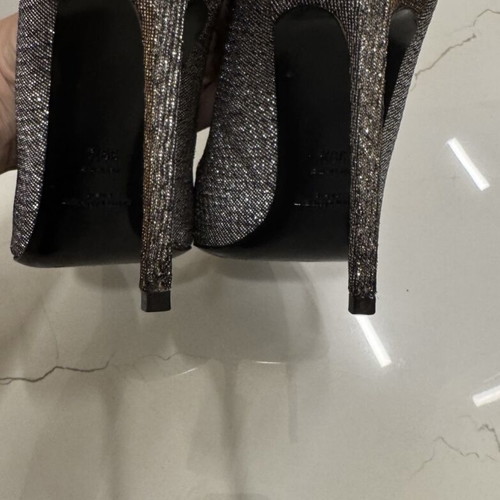 Saint Laurent heels like new, size 39.5, gray